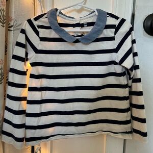 Baby Gap Girls shirt with adorable peterpan collar!